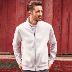 Plain Authentic sweatshirt jacket Russell 280 GSM